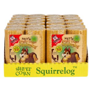 c&s nut'n sweet corn squirrelog, single pack refill