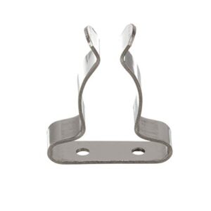 Seachoice Spring Clamps, Pack of 2, Polished Stainless Steel, 5/8-1.25 In.