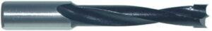 magnate 1437 brad point boring bit, 10mm shank - 8.2mm cutting diameter; right hand rotation