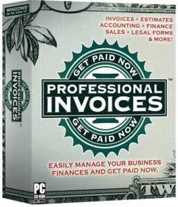 professional invoices: get paid now!