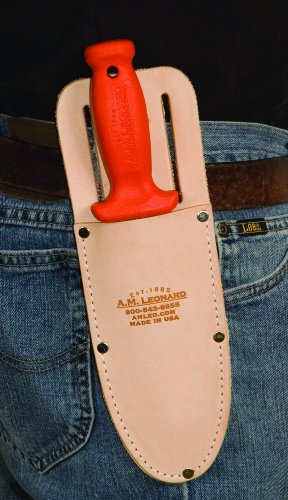 A.M. Leonard Leather Sheath for Soil Knife (Hori Hori Not Included)