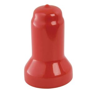 curt 41353 red rubber switch ball cover, fits 1-inch neck, 3/4-in threaded shank