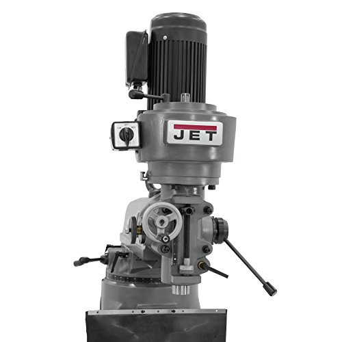 JET JVM-836-1 Step Pulley Milling Machine, 1-1/2 HP (690036)