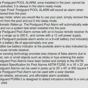 Poolguard PGRM-2 In-Ground Pool Alarm, White