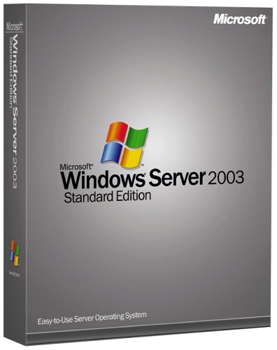 Microsoft Windows Server Standard 2003 With Service Pack (5 Client) Old Version