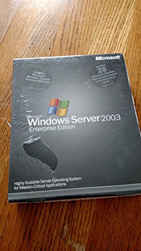 Microsoft Windows Server Enterprise 2003 64 Bit - 25 Client Old Version