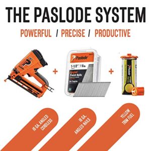 Paslode, Finishing Nail, 650231, 20 Degree Angled Galvanized, 16 Gauge, 2,000 per Box, 1 1/2 inch