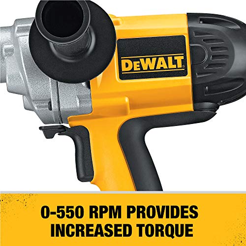 DEWALT Electric Drill, Spade Handle, 1/2-Inch, 9-Amp (DW130V)