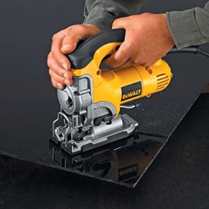 DEWALT Jig Saw, 3,100 SPM Speed, Corded, 6.5 Amp (DW331K)