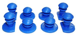 barwalt ultralight knee pad replacement buttons (8 per set)