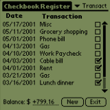 checkbook register downloadable software