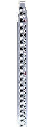 BOSCH CST/berger 06-916 Measuremark 16-Foot Grade Rod in Feet, Tenths and Hundredths, L, White