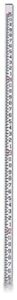 cst/berger 06-925c measuremark 25-foot fiberglass grade rod in feet, inches and eighths , white