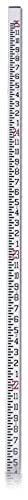 CST/berger 06-925C MeasureMark 25-Foot Fiberglass Grade Rod in Feet, Inches and Eighths , White