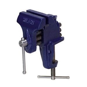wilton 150, clamp-on bench vise, 3' jaw width, 2-1/2' maximum jaw opening (33150)