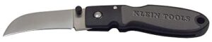 klein tools 44004 lightweight lockback knife with nylon resin handle, 2-3/8-inch sheepsfoot blade