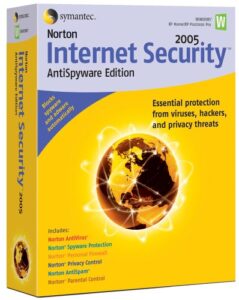 norton internet security 2005 antispyware edition