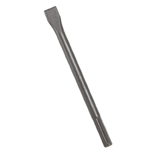 BOSCH HS1811 1-Piece 1 In. x 12 In. Flat Chisel Tool Round Hex/Spline Hammer Steel