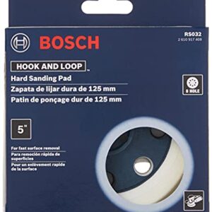 BOSCH RS032 8-hole Hook & Loop Hard Backing Pad