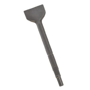 bosch hs1810 1-piece 3 in. x 12 in. scaling chisel tool round hex/spline hammer steel,gray