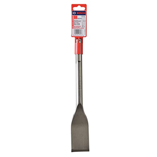 BOSCH 2 In. x 12 In. SDS-max Tile Chisel Hammer Steel HS1915,Gray