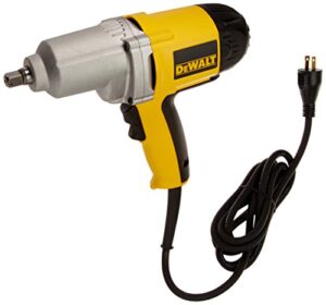 dewalt impact wrench with detent pin anvil, 7.5-amp, 1/2-inch (dw292k)