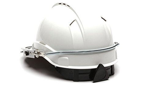 Pyramex Lightweight Aluminum Hard Hat Adapter,silver