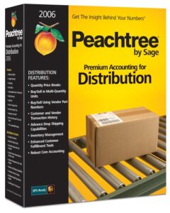 peachtree premium accounting for distribution 2006