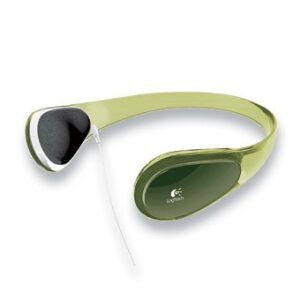logitech curve headphones for mp3 - lime