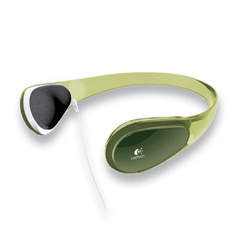 Logitech Curve Headphones for MP3 - Lime