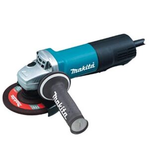 makita 9558pb 5" paddle switch angle grinder, with ac/dc switch