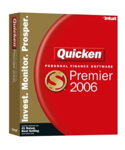 quicken premier 2006 [old version]