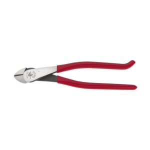 pliers, ironworker's diagonal cutting pliers with high leverage design works as rebar cutter and rebar bender, 9-inch