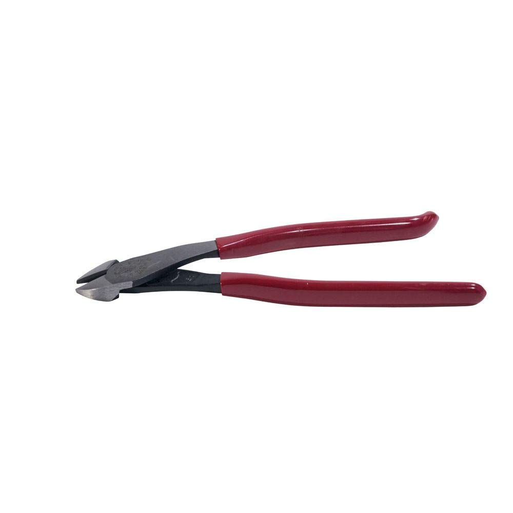 Pliers, Ironworker's Diagonal Cutting Pliers with High Leverage Design Works as Rebar Cutter and Rebar Bender, 9-Inch