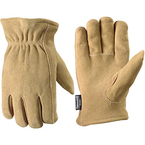 Wells Lamont Men's Thinsulate Deerskin Winter Gloves, Large (1091)