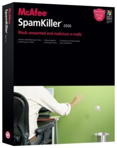 mcafee spamkiller 2006 version 7.0