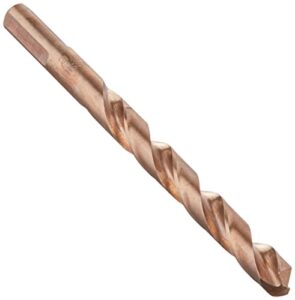 bosch co2148 1-piece 21/64 in. x 4-5/8 in. cobalt metal drill bit for drilling applications in light-gauge metal, high-carbon steel, aluminum and ally steel, cast iron, stainless steel, titanium