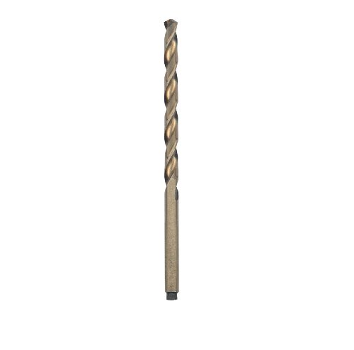 BOSCH CO2139 1-Piece 3/16 In. x 3-1/2 In Cobalt Metal Drill Bit for Drilling Applications in Light-Gauge Metal, High-Carbon Steel, Aluminum and Ally Steel, Cast Iron, Stainless Steel, Titanium