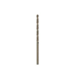 bosch co2133 1-piece 3/32 in. x 2-1/4 in. cobalt metal drill bit for drilling applications in light-gauge metal, high-carbon steel, aluminum and ally steel, cast iron, stainless steel, titanium