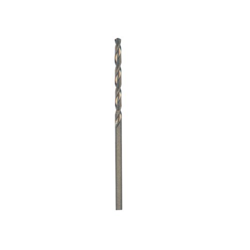 BOSCH CO2132 1-Piece 5/64 In. x 2 In. Cobalt Metal Drill Bit for Drilling Applications in Light-Gauge Metal, High-Carbon Steel, Aluminum and Ally Steel, Cast Iron, Stainless Steel, Titanium