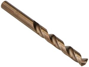 bosch co2155 1-piece 7/16 in. x 5-1/2 in. cobalt metal drill bit for drilling applications in light-gauge metal, high-carbon steel, aluminum and ally steel, cast iron, stainless steel, titanium