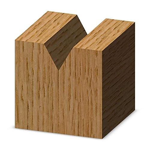 Whiteside Router Bits 1541 V-Groove 60-Degree 1/4-Inch Cutting Diameter and 7/32-Inch Point Length