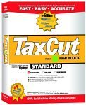 taxcut 2003 turbo tax software cut from h&r block