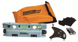 johnson level & tool 40-6174 magnetic torpedo laser level, red, 1 kit