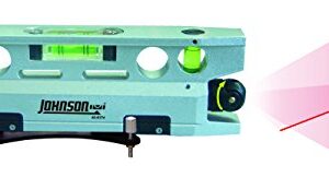 Johnson Level & Tool 40-6174 Magnetic Torpedo Laser Level, Red, 1 Kit