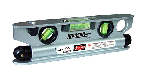 Johnson Level & Tool 40-6164 Magnetic Torpedo Laser Level, Red, 1 Laser Level