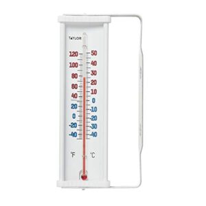 taylor window thermometer, white, 1 pack