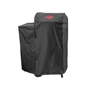 char-griller 6060 patio pro charcoal grill cover, black