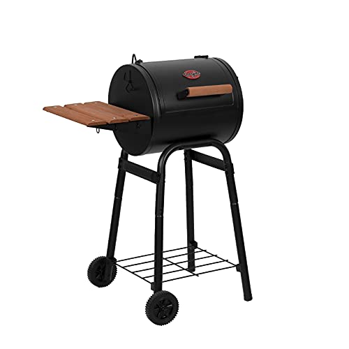 Char-Griller E1515 Patio Pro Charcoal Grill, Black