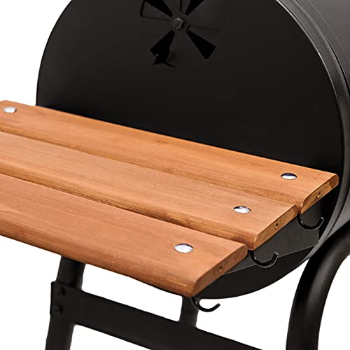 Char-Griller E1515 Patio Pro Charcoal Grill, Black